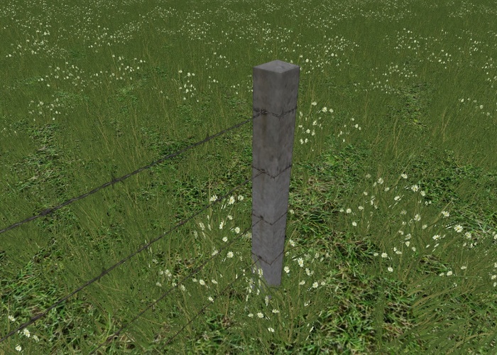 15 Pack Of Concrete Posts And Barbed Wire Fences. (Prefab*)