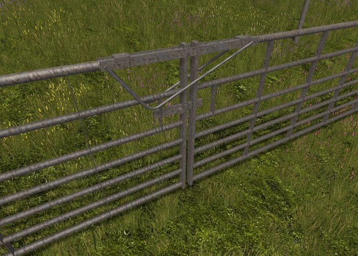 Dorset Steel Cattle Gates With Light Rust (Prefab*)